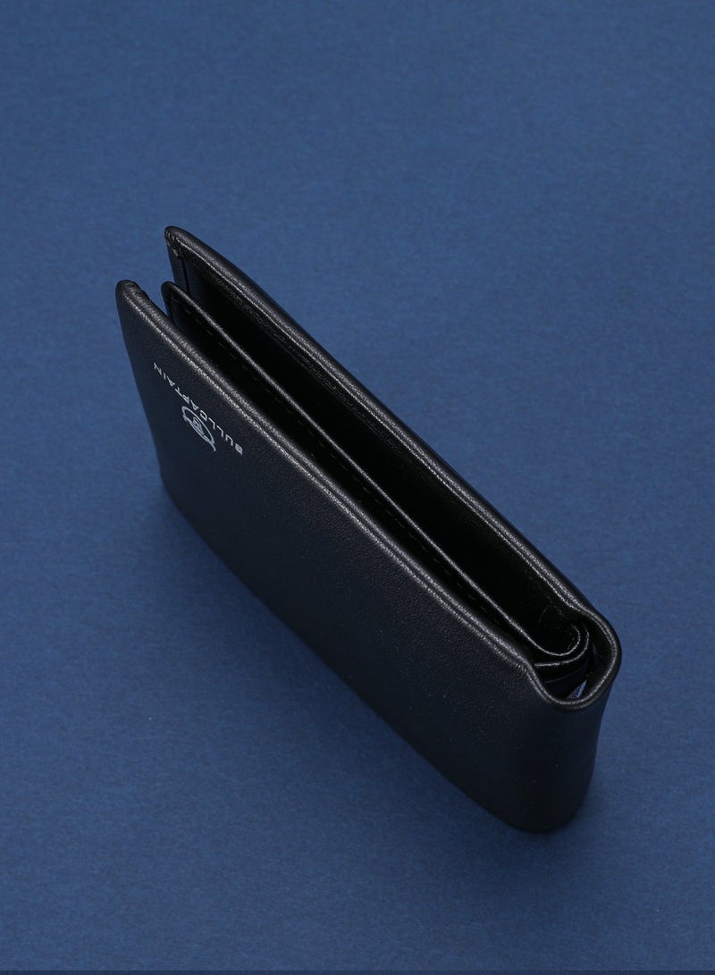 بول كابتن محفظة RFID جلد حيواني - قصيرة - سوداء - للأعمال - Image 3